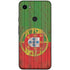 Portuguese Flag Dark Wood Google Pixel 3a XL Skin